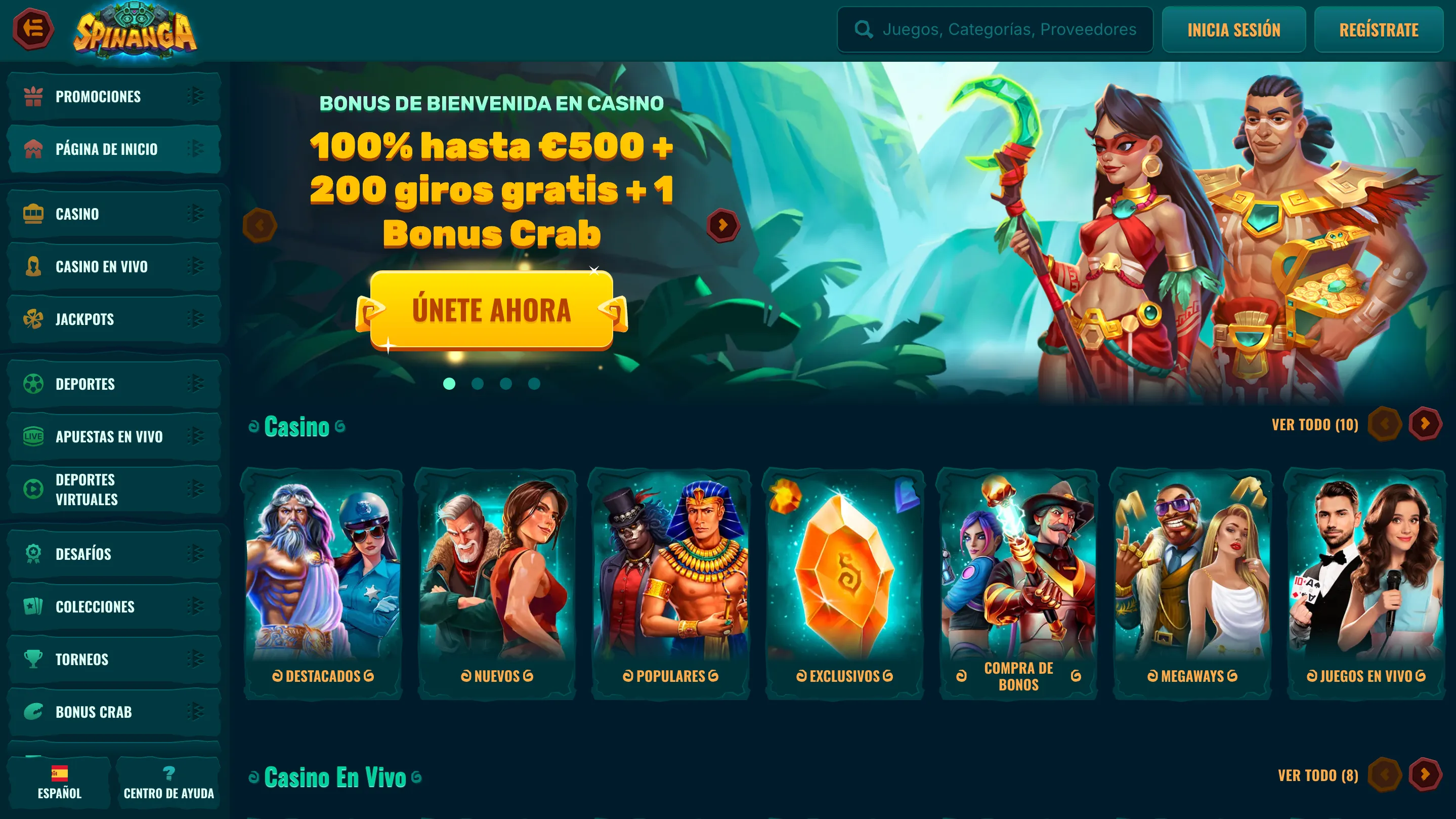 Spinanga Homepage