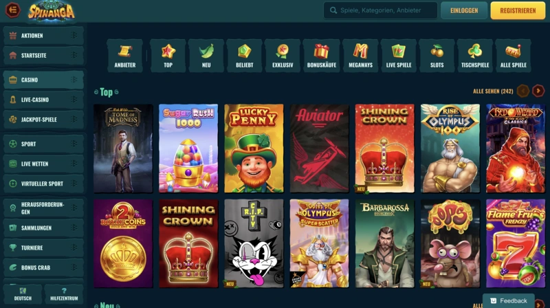 Spinanga Slots