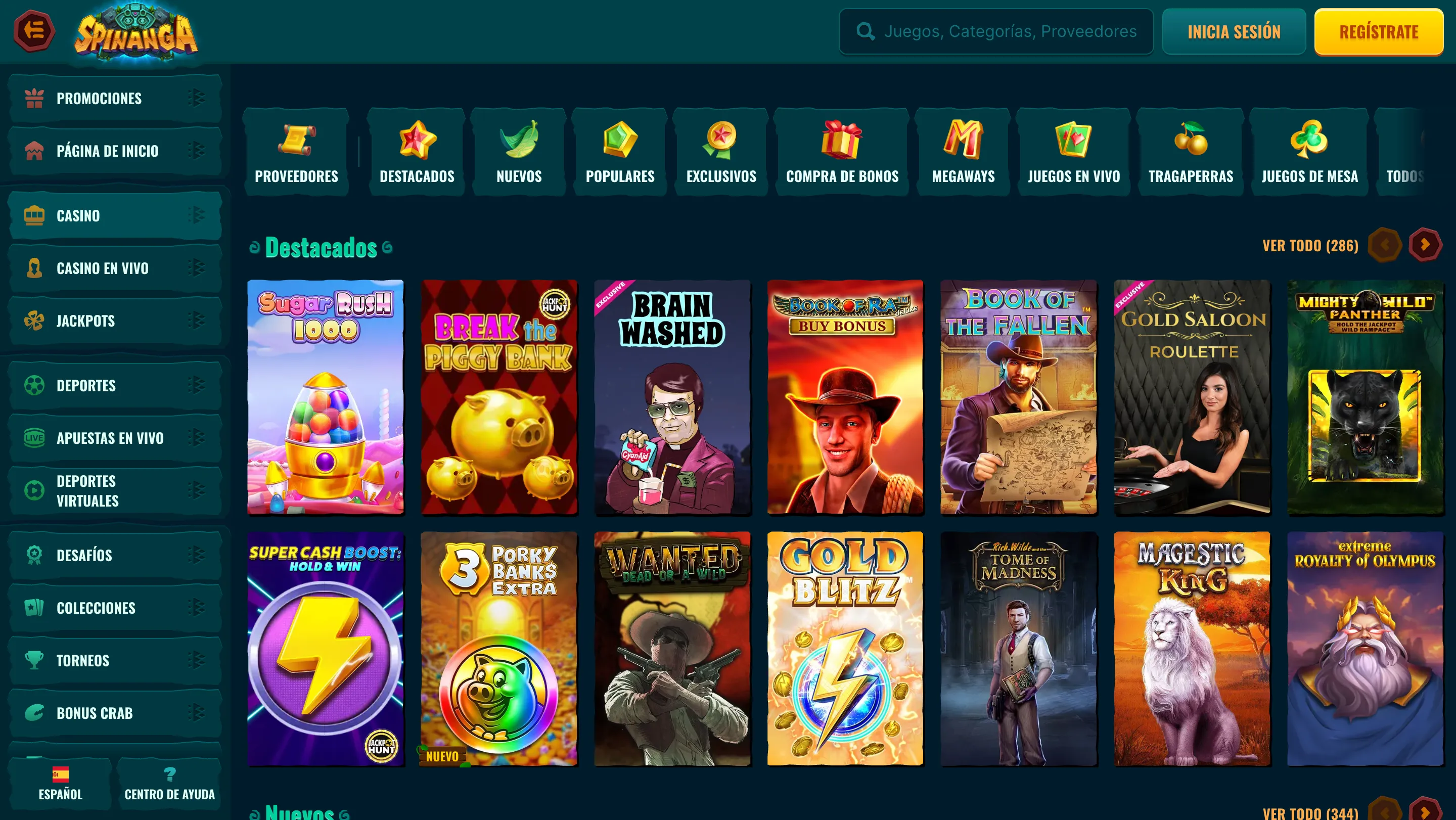 Spinanga Slots